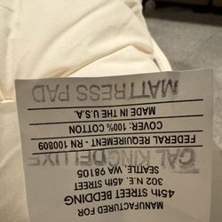 California King Deluxe Mattress Topper Minnesota Wool