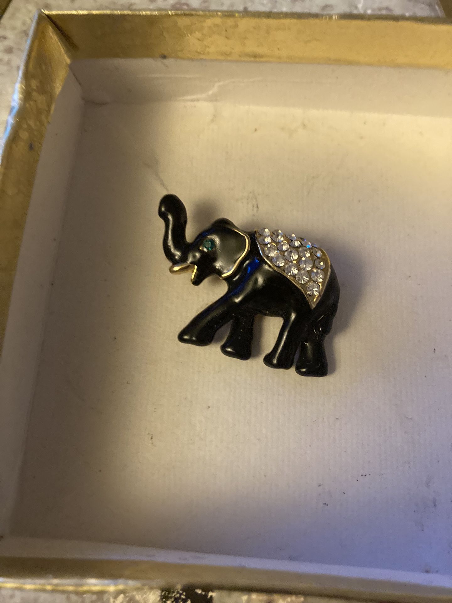 Vintage Elephant Pin