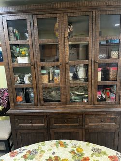 Kitchen glass cabinet