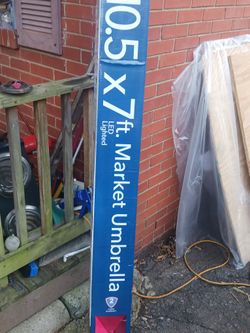 10.5×7ft. Outside Umbrella