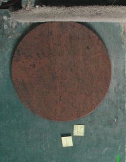 Granite Lazy Susan – Flat, ¾ " Thick, 27 5/8 " Diameter