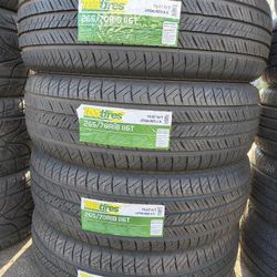 265/70/18 New Tires Set Of 4 Tbb Installed And Balanced Set De 4 Llantas Nuevas Instaladas Y Balanceadas