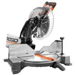 15 Amp Corded 12 in. Dual Bevel Miter Saw with Adjustable Laser Guide, Carbide Tipped Blade