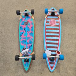 SANTA CRUZ SKATEBOARD CRUISER 115 EACH 