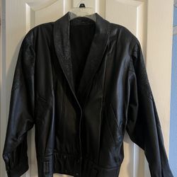 Leather Jacket Black