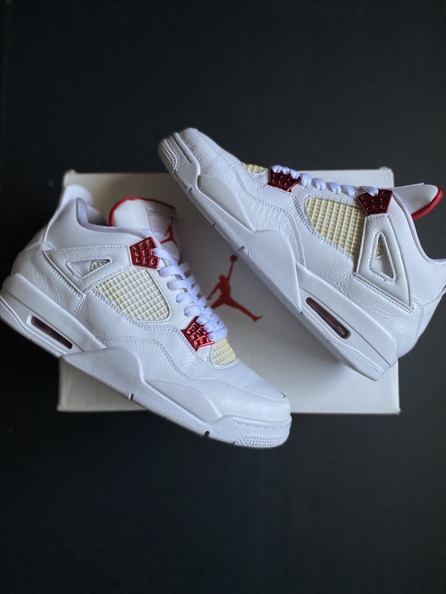 jordan 4 red blue and gold