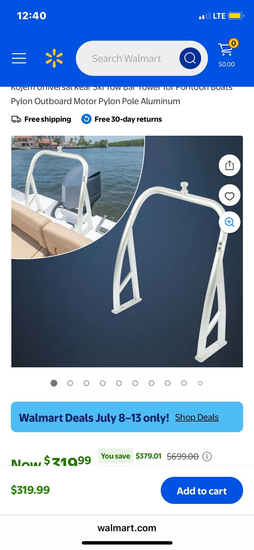 Universal Ski Tow Bar