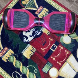 Dark Pink Electric Hoverboard 