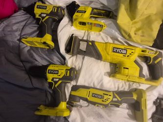 Ryobi 18V Cordless Power Tool Set – 5 Pieces