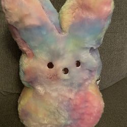 17” Peeps Bunny Tye dye