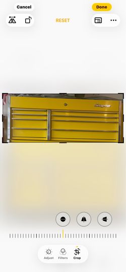 Top step on toolbox