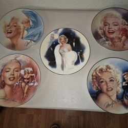 Marilyn Monroe,  Collection Plates