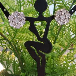 Diamond Earrings In 10k Gold 