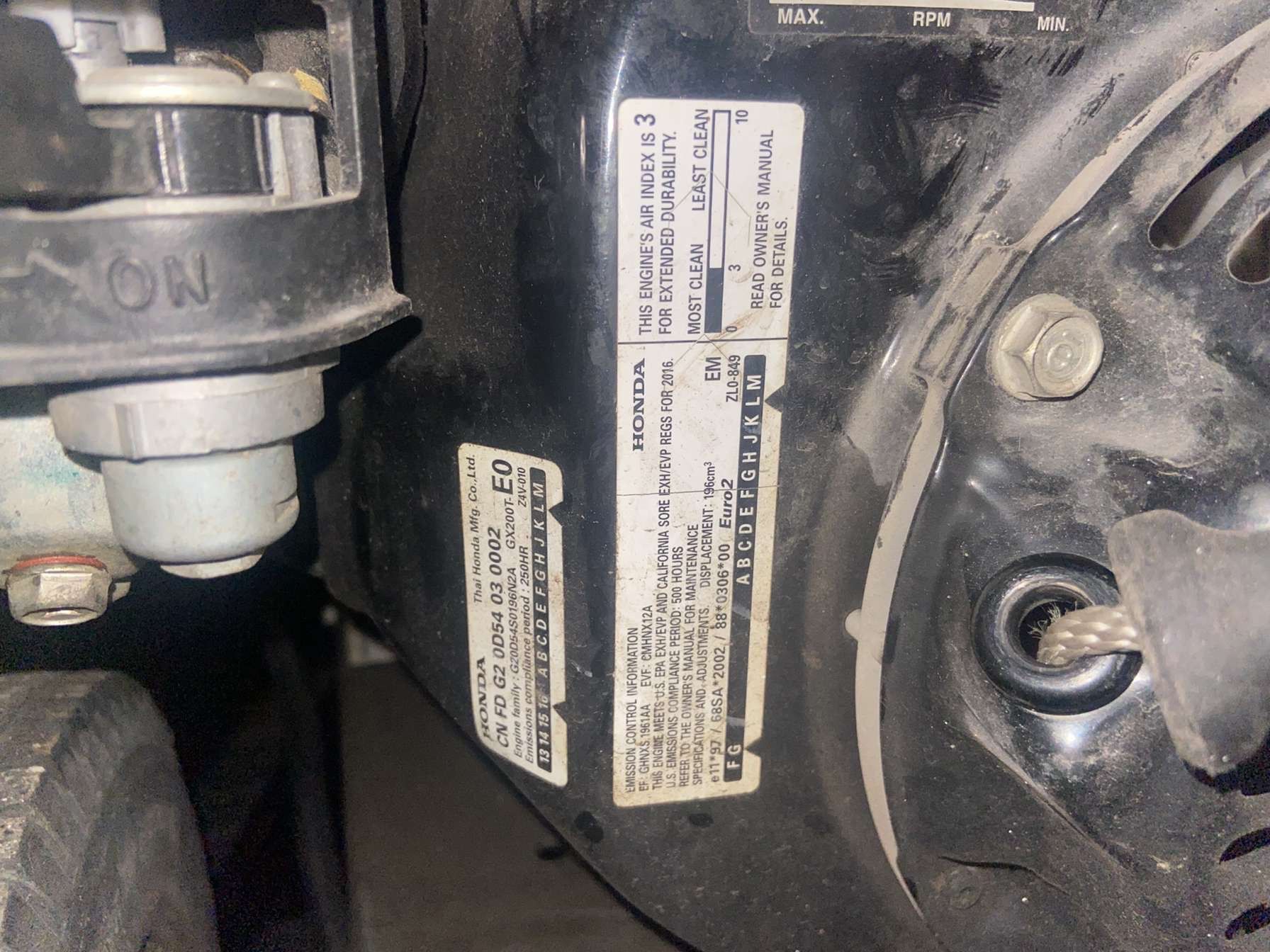 MI T M 3200 PSI Power Washer