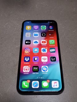 IPHONE X 256GB FACTORY UNLOCK GREAT CONDITIONS