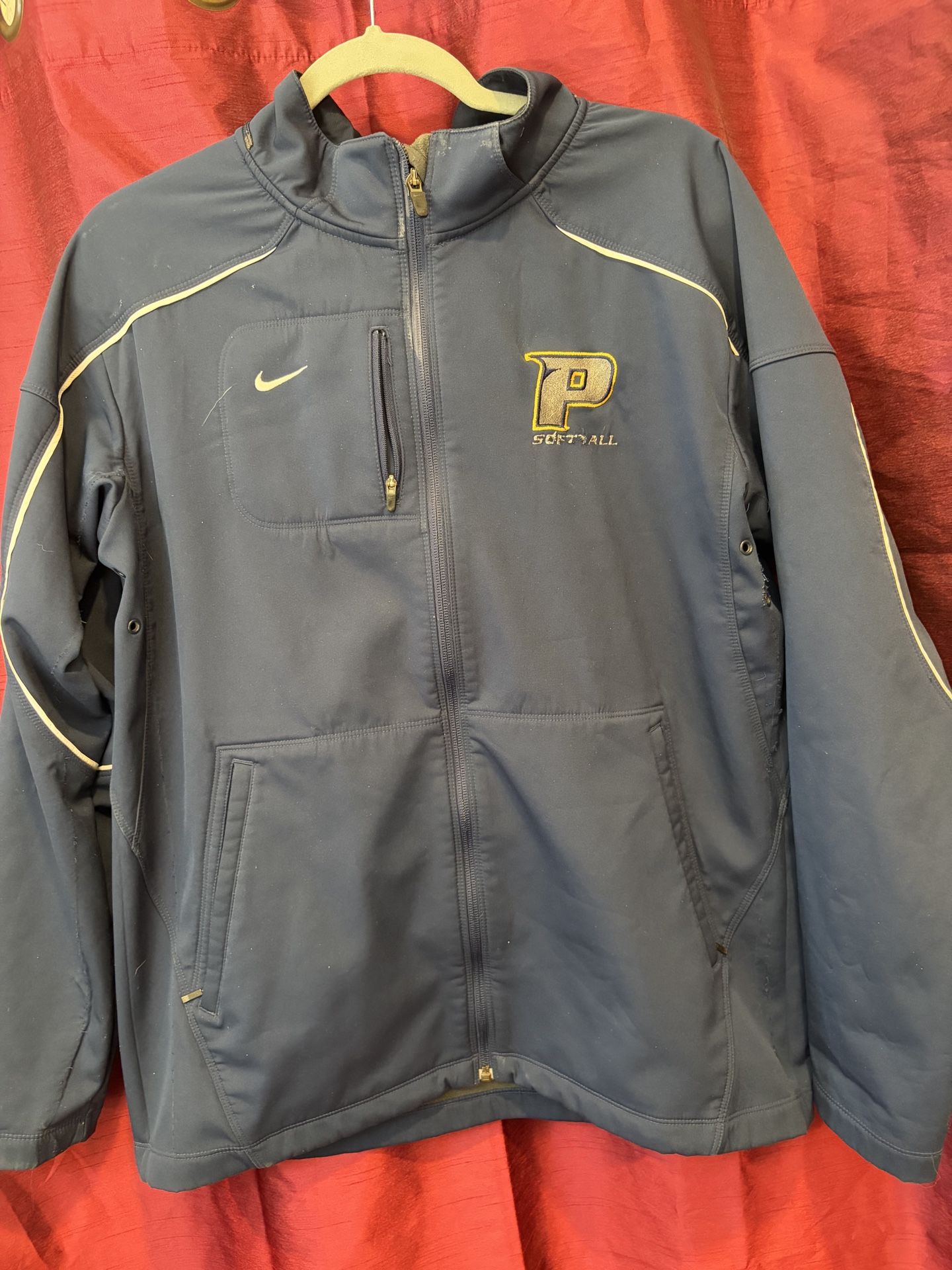 Authentic. Nike Collegiate Sideline Jacket feat Perdue Boilermakers logo
