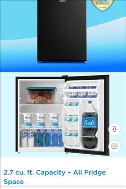 Midea 2.7 Cu. Ft. Mini Fridge