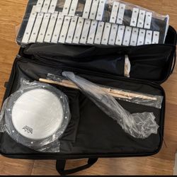 Brand New Pearl Snare Drum And Keys Set - For Beginners And Never Used!