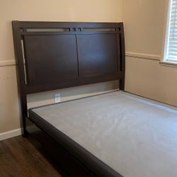 Queen Bed Frame Headset 