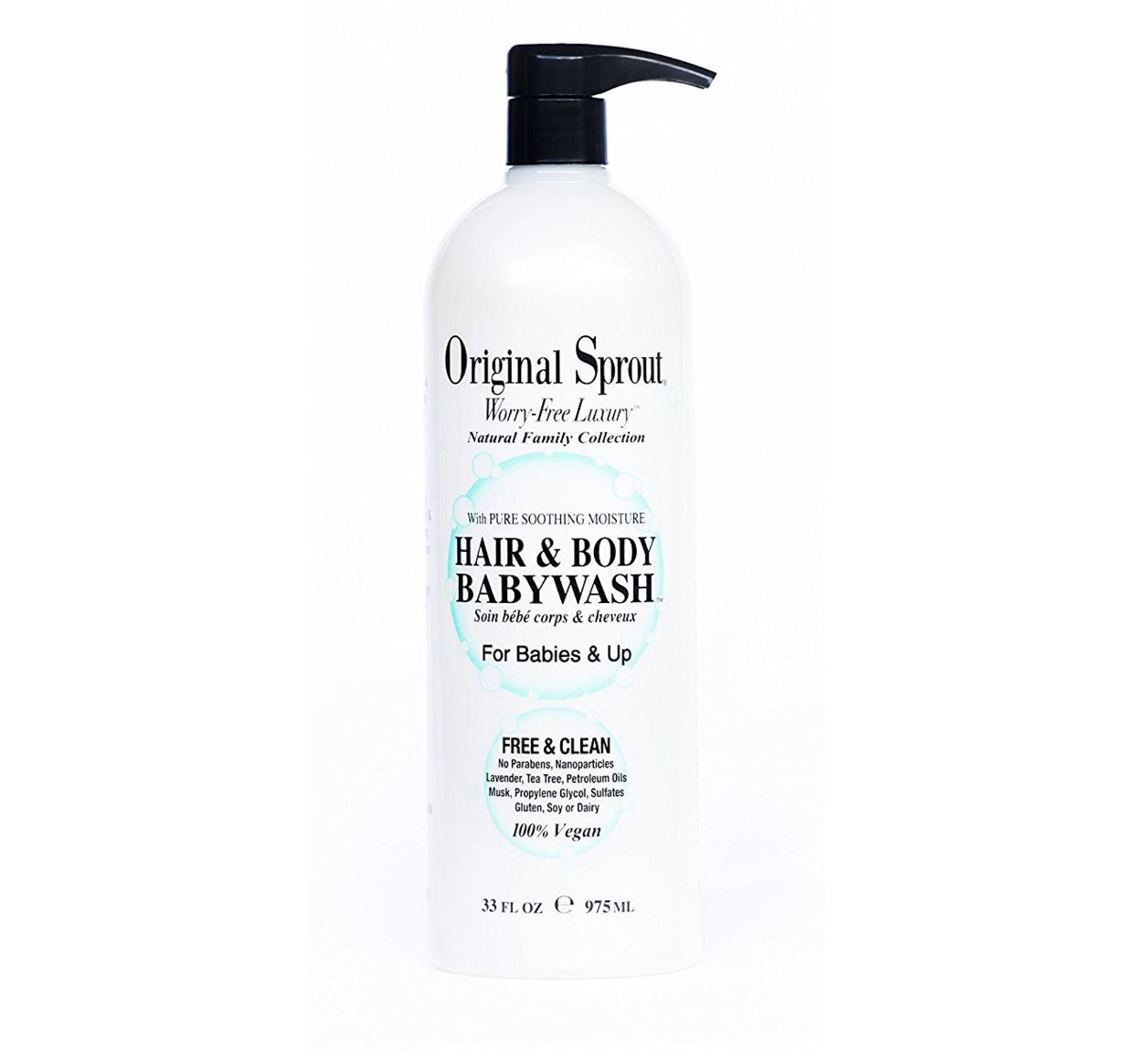 Original sprout hair and body baby wash