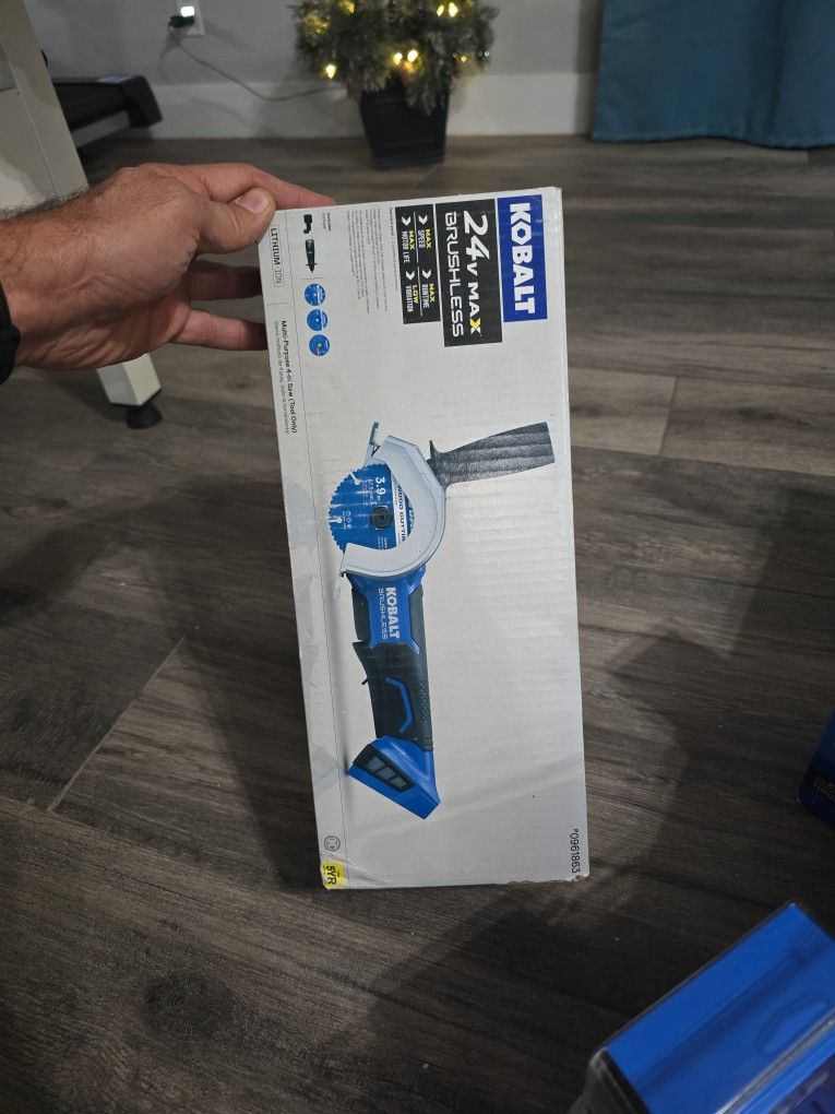 New Lowe's Cobalt 24v Max Brushless Multi-purpose 4-in Saw