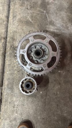Crf 450 front and back hub