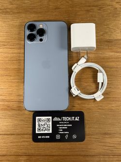📱 iPhone 13 Pro Max | 512GB | Sierra Blue | Unlocked (Any Carrier)