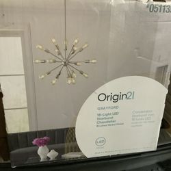 Origin 21 Grayford 18-Light LED Chandelier -BRAND NEW 