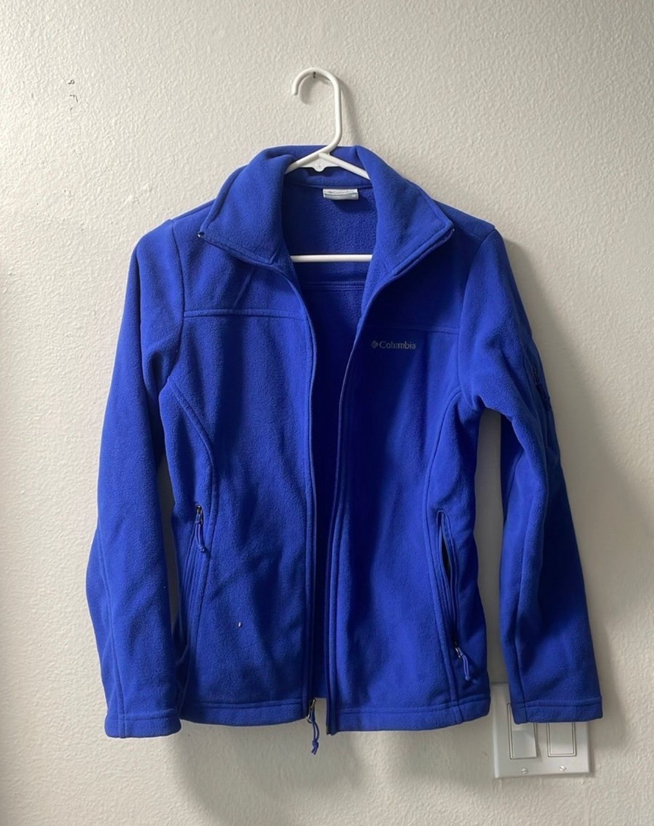 Columbia Women's Blue Fleece jacket 002
