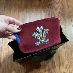 Stubbs & Wootton Plumes Ruby Pocket Small Bag