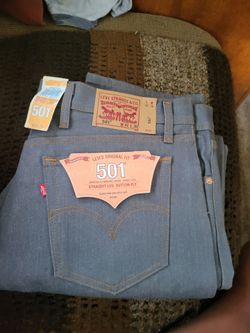 Levi's 501 Straight Leg Jeans W42 L30 classic