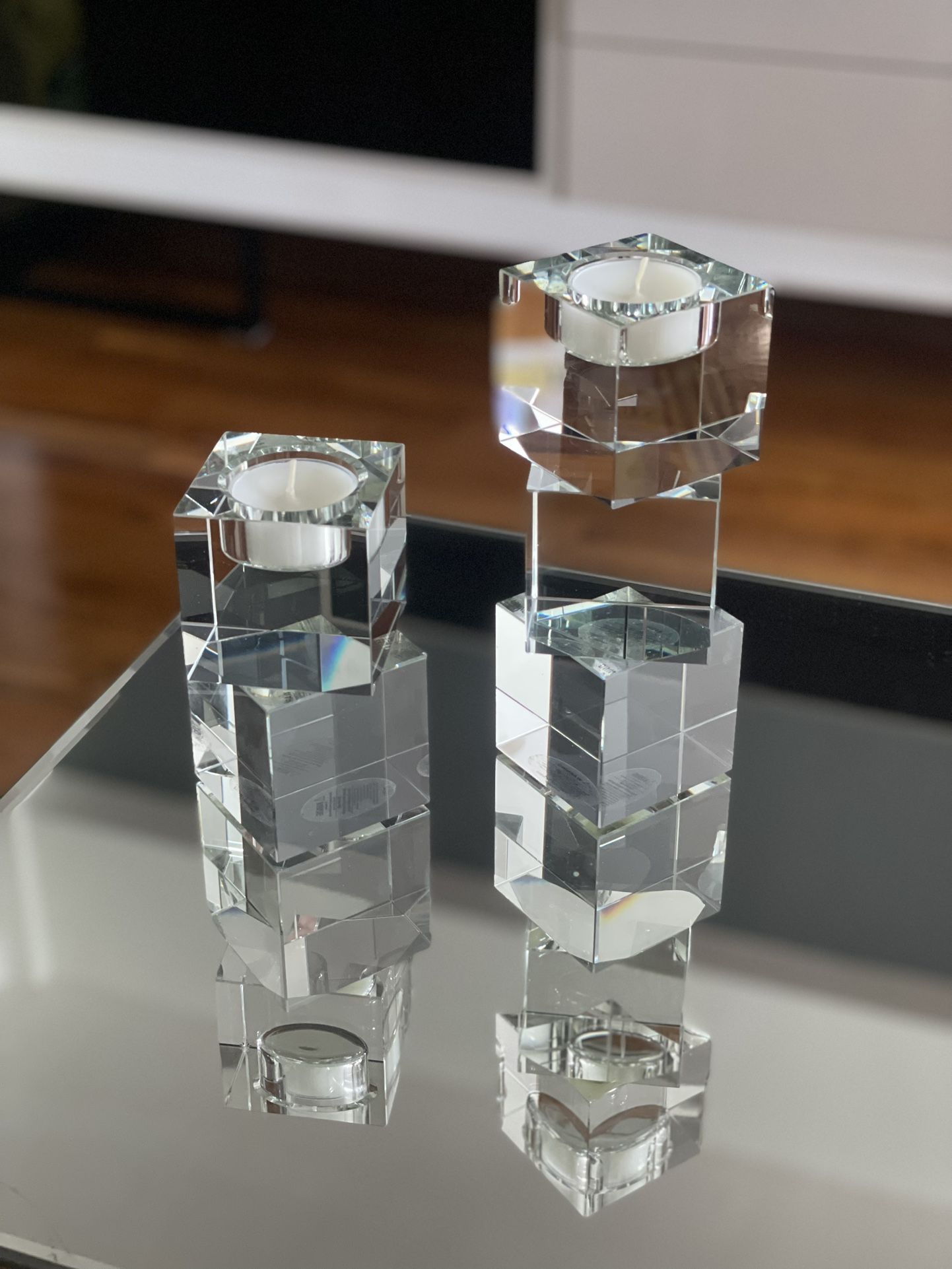 2 Sets Of Elegant Candle 🕯️ Holder 