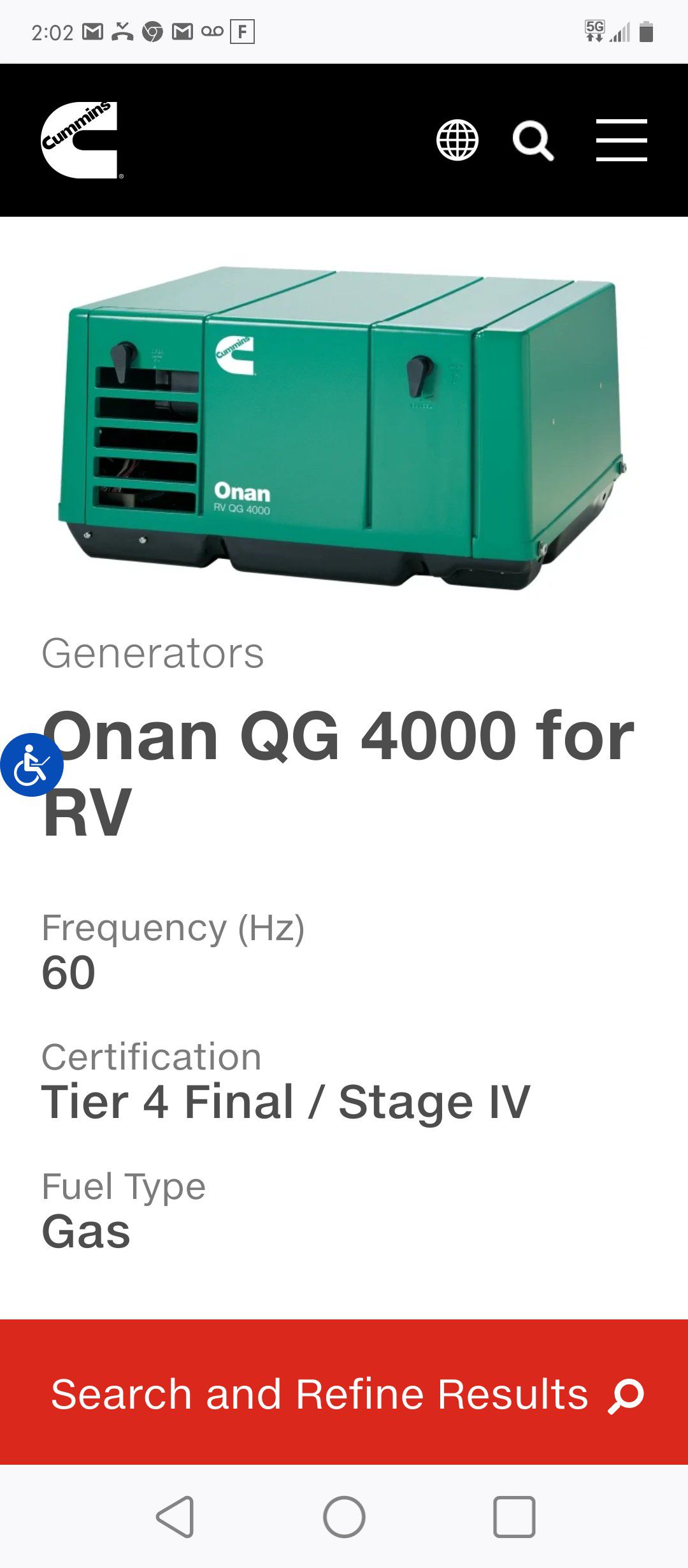 4000w generator