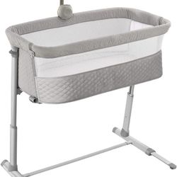 Baby Bassinet,RONBEI Bedside Sleeper Baby Bed