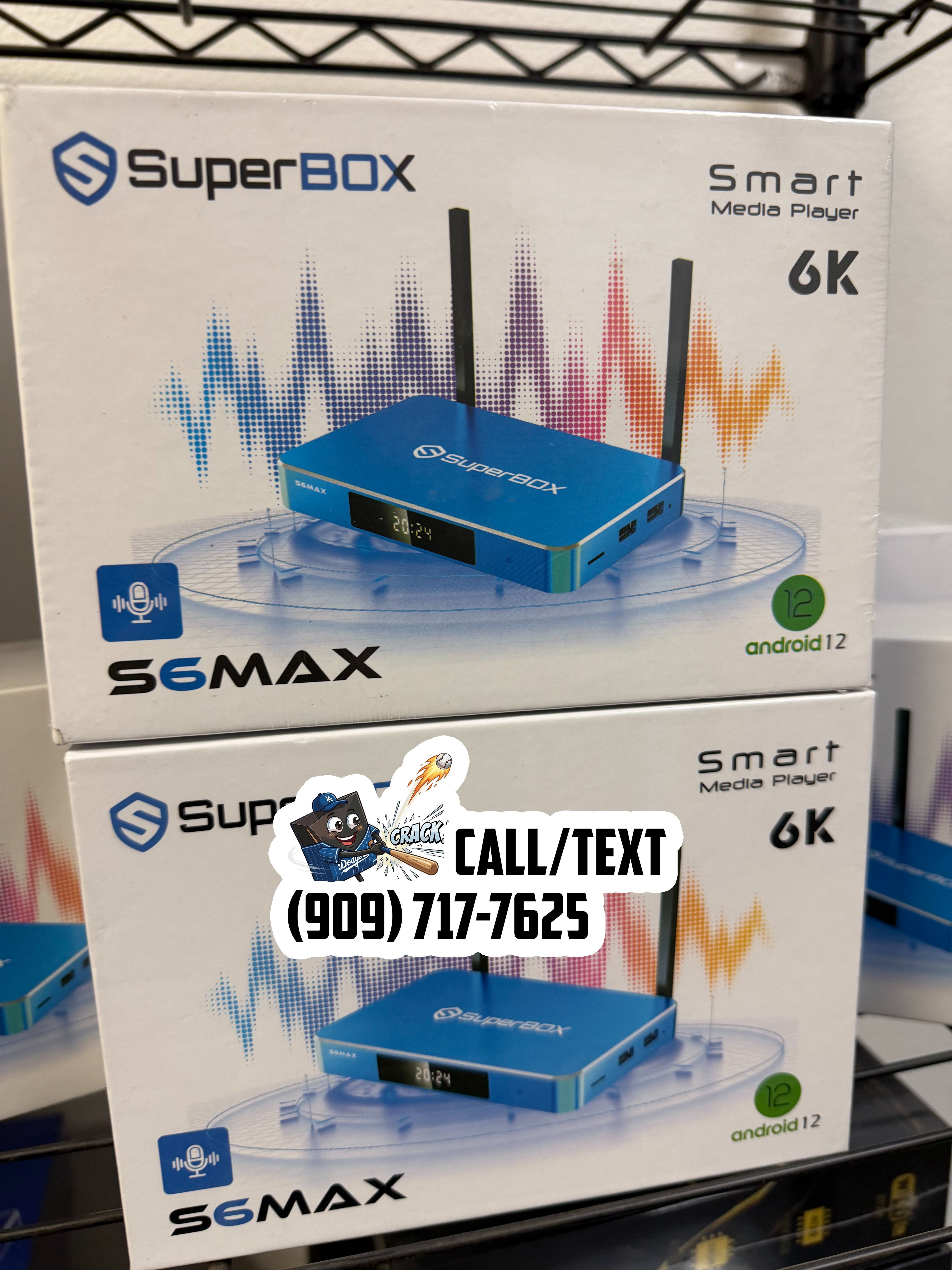 Superbox S6 Max Live Channels Media Player