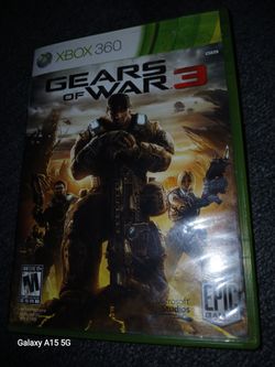 Gears of War 3 xbox 360 xbox one