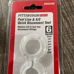 Fuel Line And A/C Quick Disconnect Tool