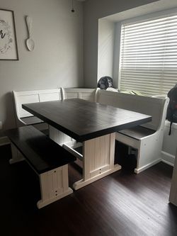Dining Table With Bench