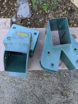 Swing set brackets
