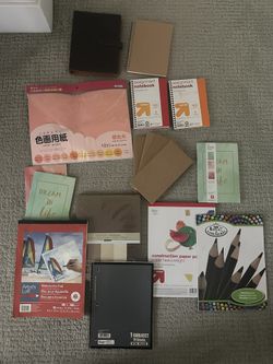 Multi Notebooks & Art Papers