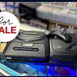 Sega Genesis w/Sega CD Attachment Complete w/Games *TRADE IN YOUR GAMES/CARDS FOR CREDIT*