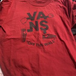 Vans Red Kids Shirt