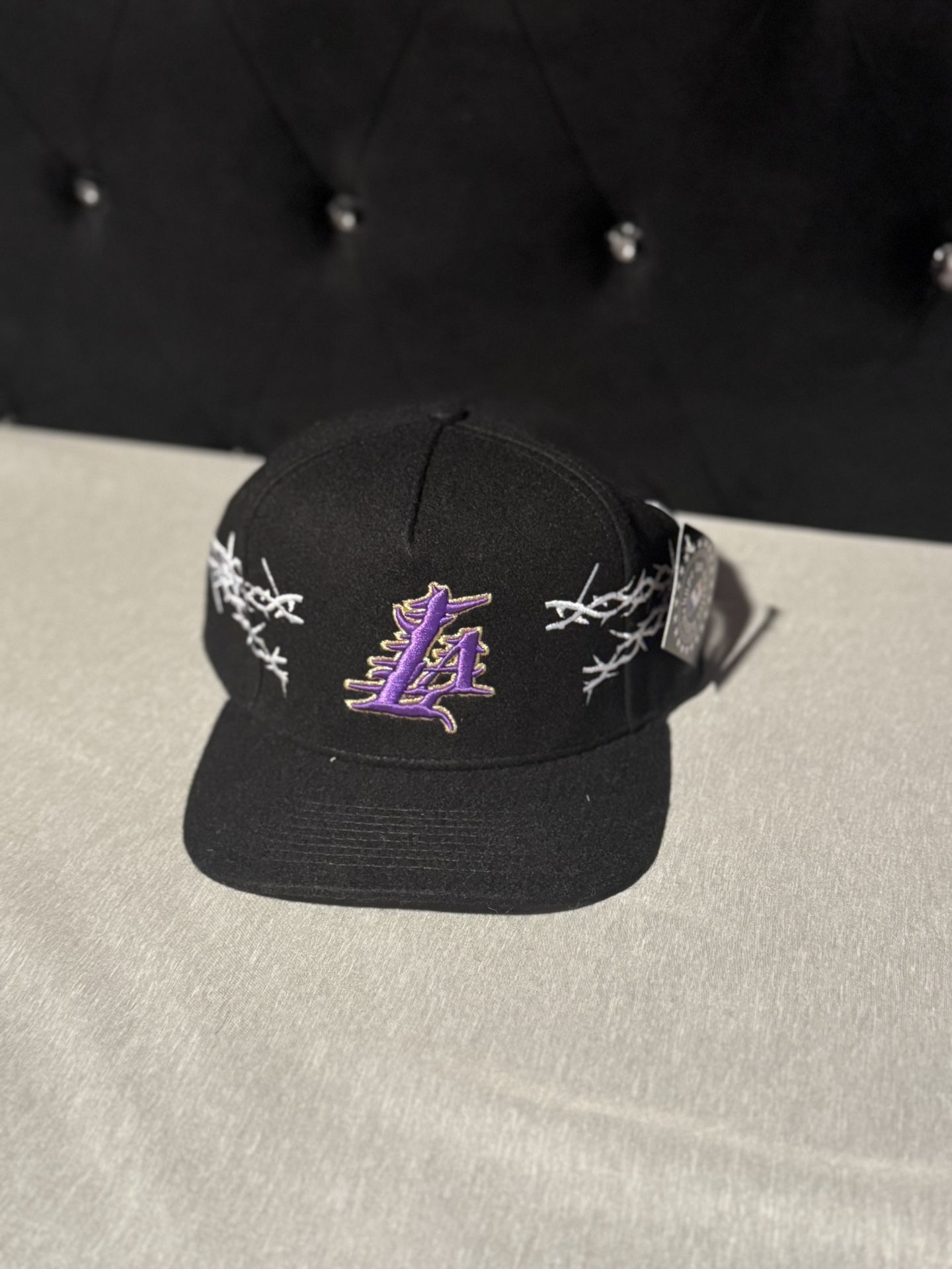 Kill The Hype Silver Crown LAkers SnapBack 