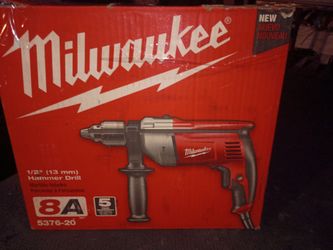 Milwaukee hammer drill