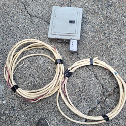 Manual Generator Switch And Wire 