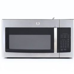 NEW GE 1.6-cu ft 1000-Watt 29.875-in Over-the-Range Microwave (Stainless Steel)