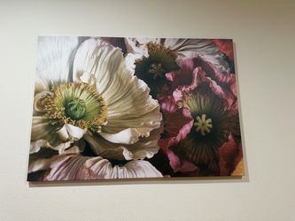 IKEA Picture Painting Canvas, Fading Beauty 39.25 X 27 inches