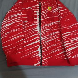 Red Ferrari Puma Jacket