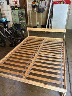 IKEA Full Bed Frame and Mattress