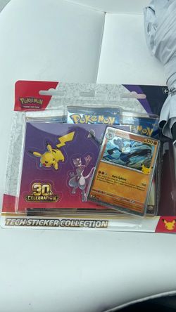 Pokemon 30th anniversary tech sticker